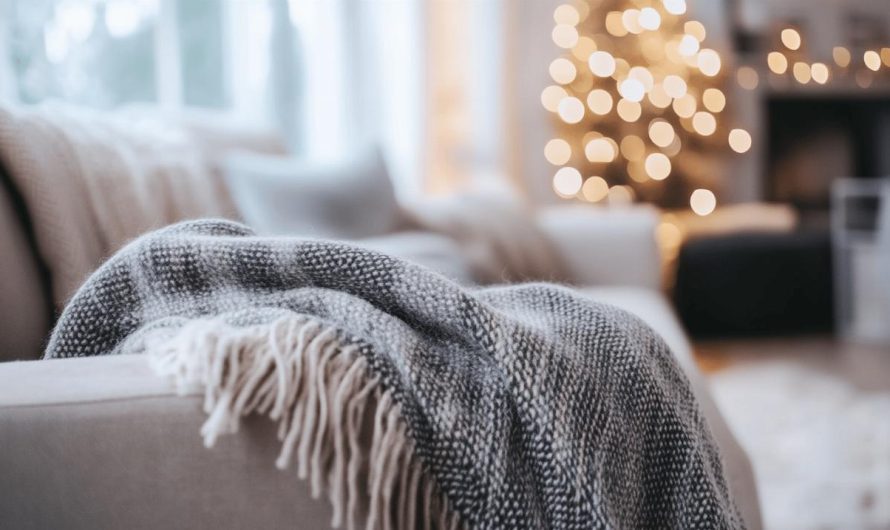 Plaid gris : l’accessoire indispensable pour sublimer votre lit